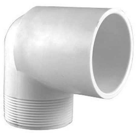 Bissell PVC 02306 1600 2 in. 90 Degree Street MPT Elbow HO881426